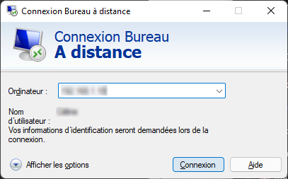 Bureau à distance. Bureau à distance.