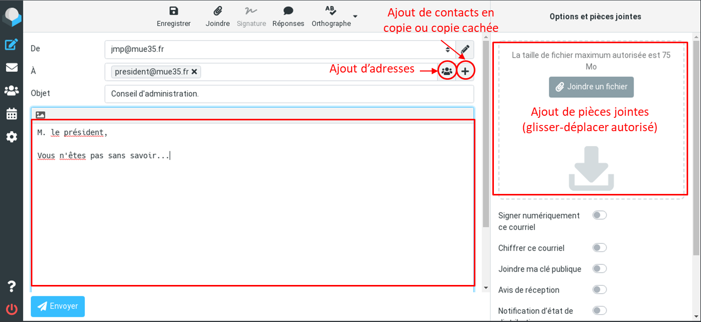 Rédaction de courriels. Rédaction de courriels.